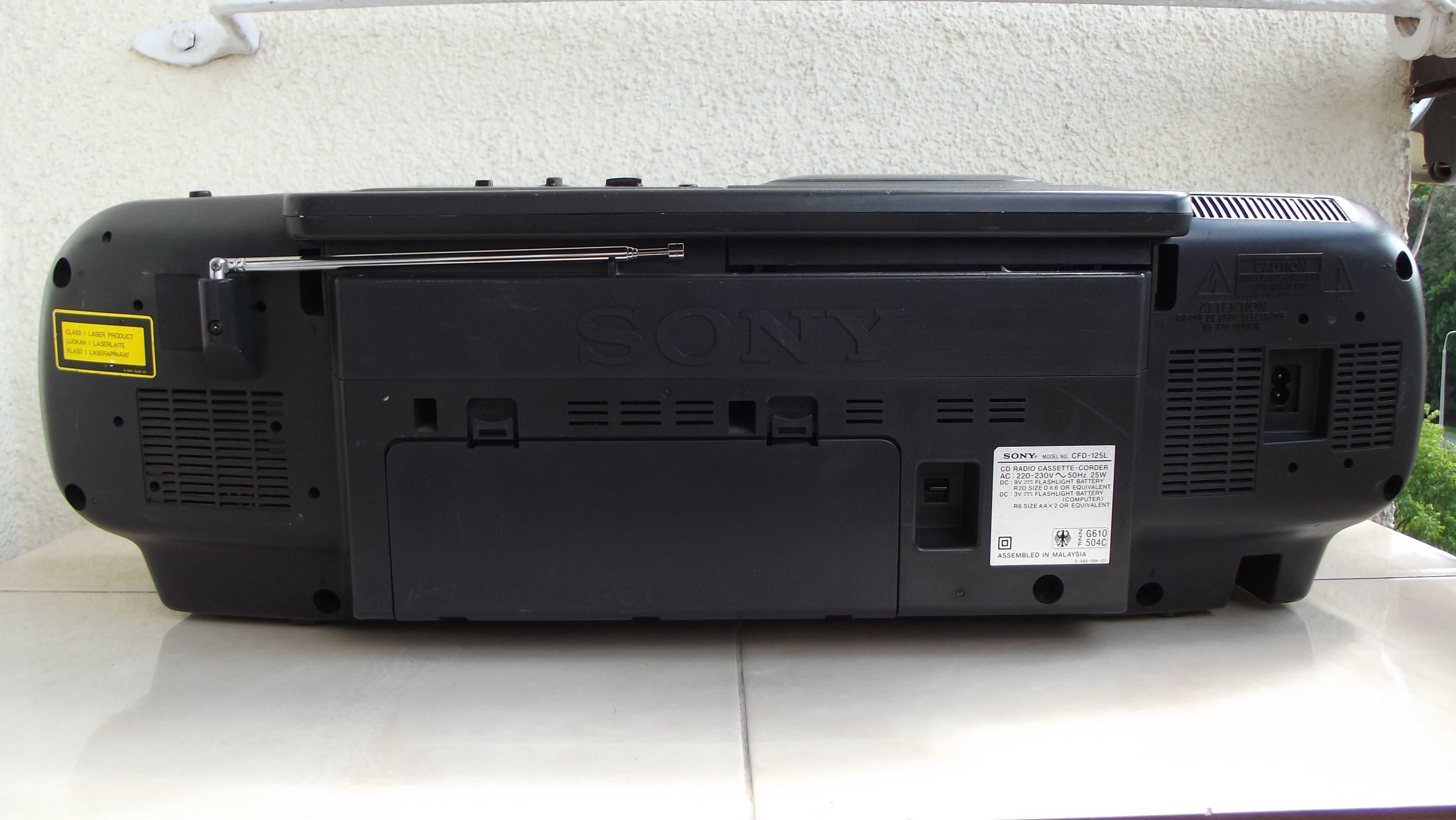 Radiomagnetofon boombox SONY CFD -125L