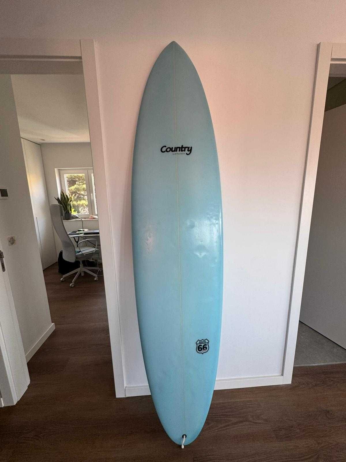 prancha de surf Country Mid-Length Route 66 7’2” 47Litros