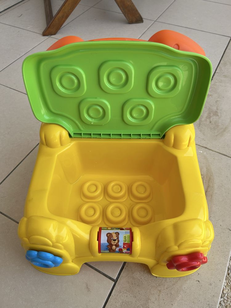 Brinquedo cadeira/banco Urso da Clementoni