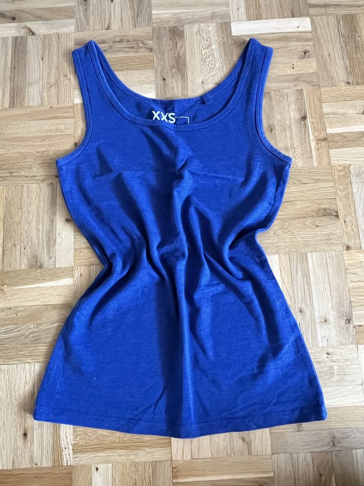 zestaw 6 koszulek podkoszulek topow bluzek xs