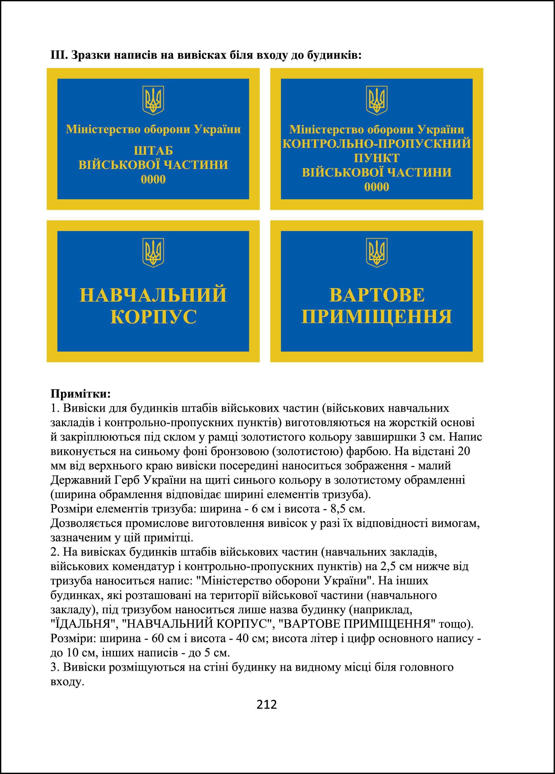 Книга "Статут внутрішньої служби Збройних Сил України"