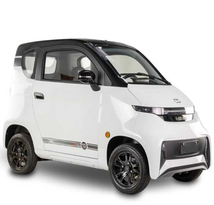 Czterokołowiec lekki, skuter elektryczny zabudowany z dachem elektryk