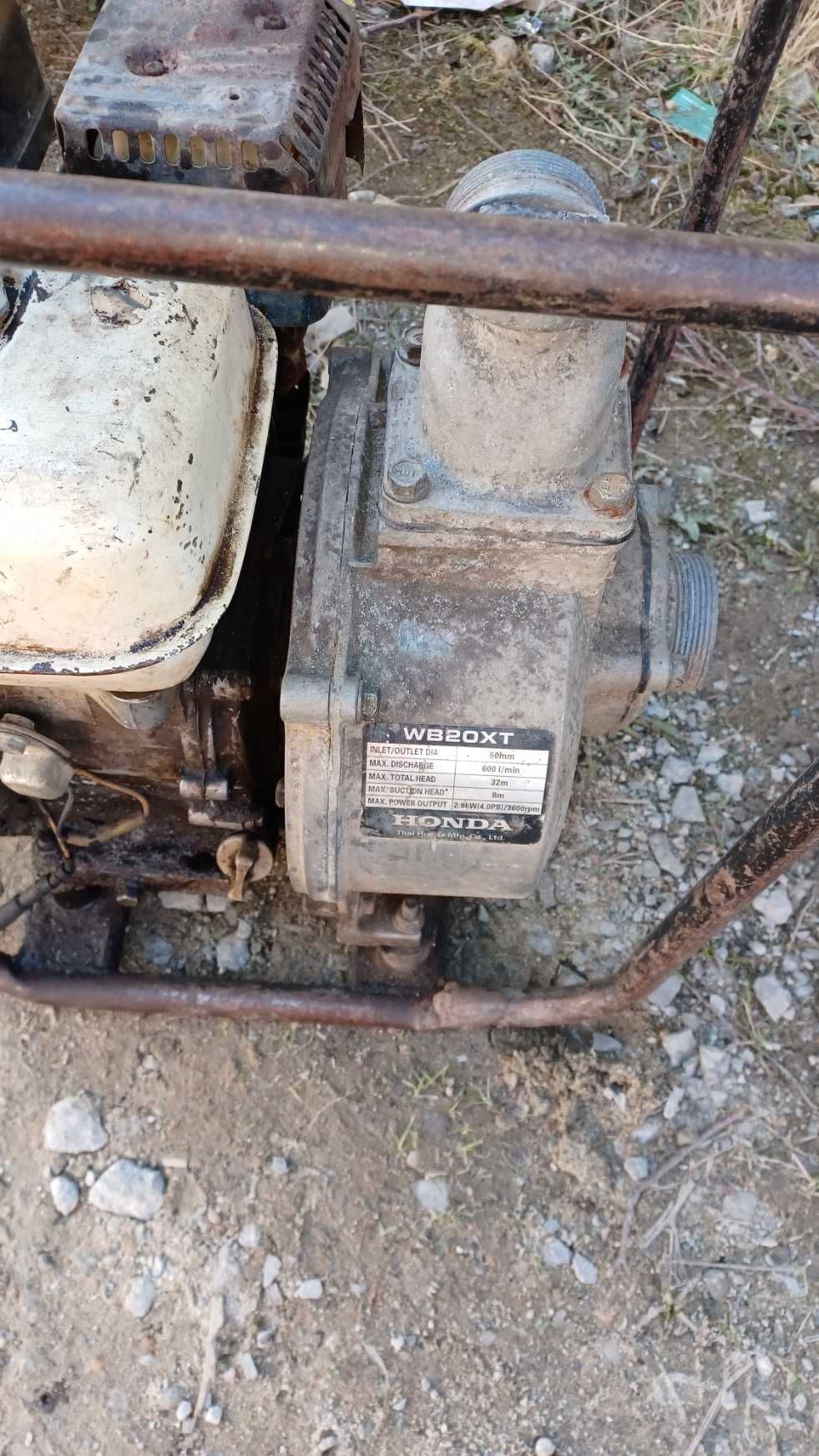Motopompa z silnikiem Briggs & Stratton 550