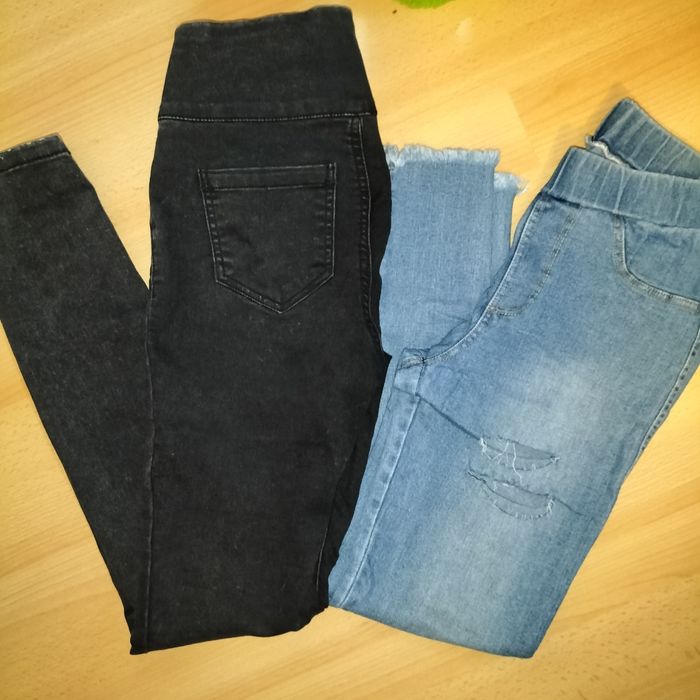 Spodnie jeansowe różne marki