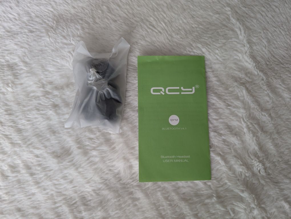 Słuchawki QCY QY2 douszne Komplet Bluetooth 4.1 Sprawne