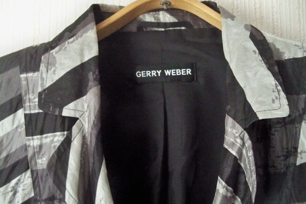 Стильный шелковый пиджак Gerry Weber,48 размер