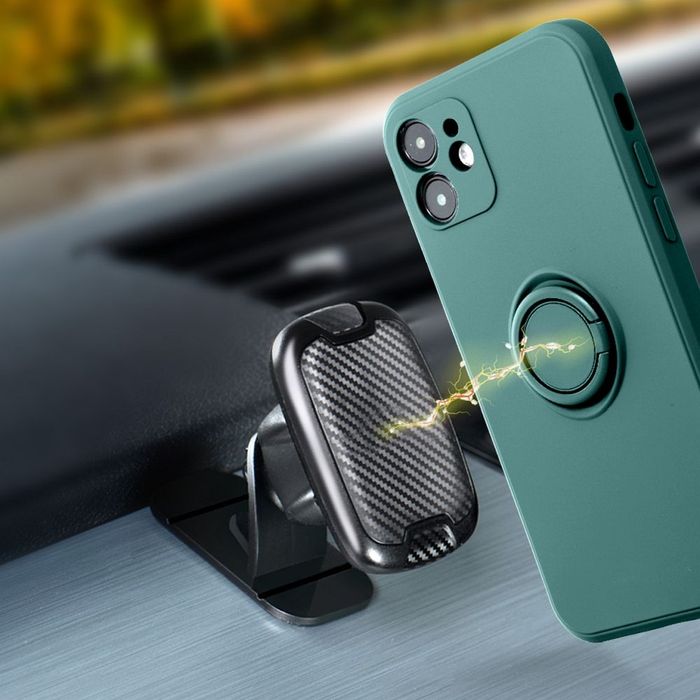 Futerał SILICONE RING do IPHONE 17 Air zielony