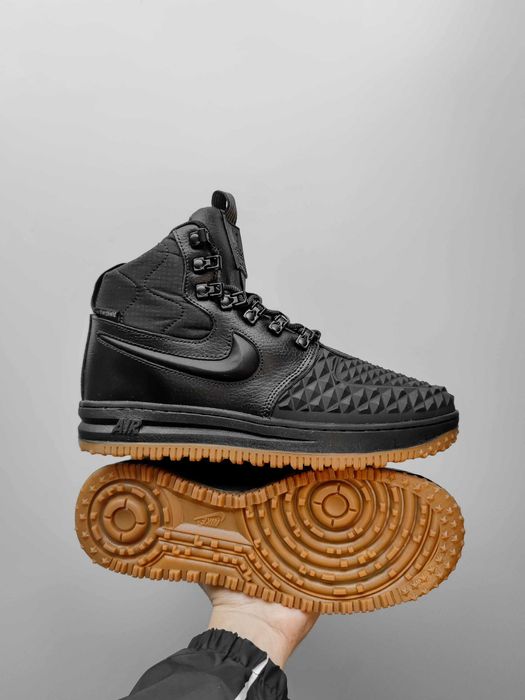 Мужские Кроссовки Nike Lunar Force Duckboot Fur С Мехом Зимние Ботинки