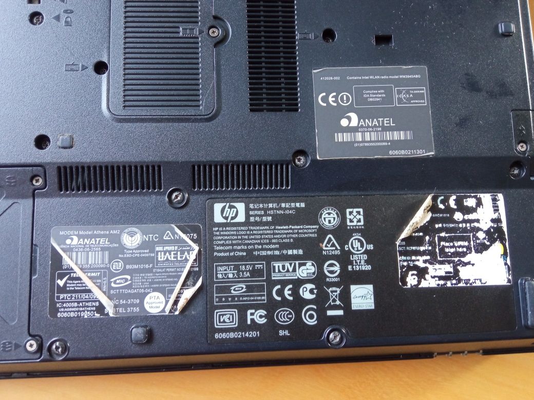 HP compag nx7400