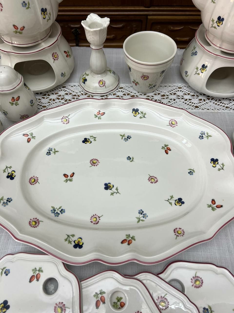 Німецький сервіз Villeroy&Boch Petit Fluer. 100 предметів. Поштучно