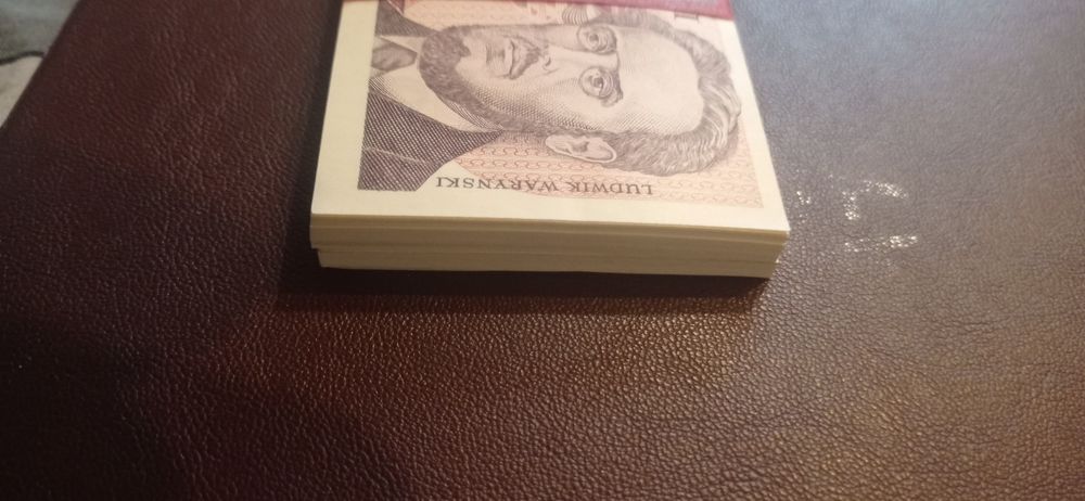 Paczka bankowa banknotów 100zł