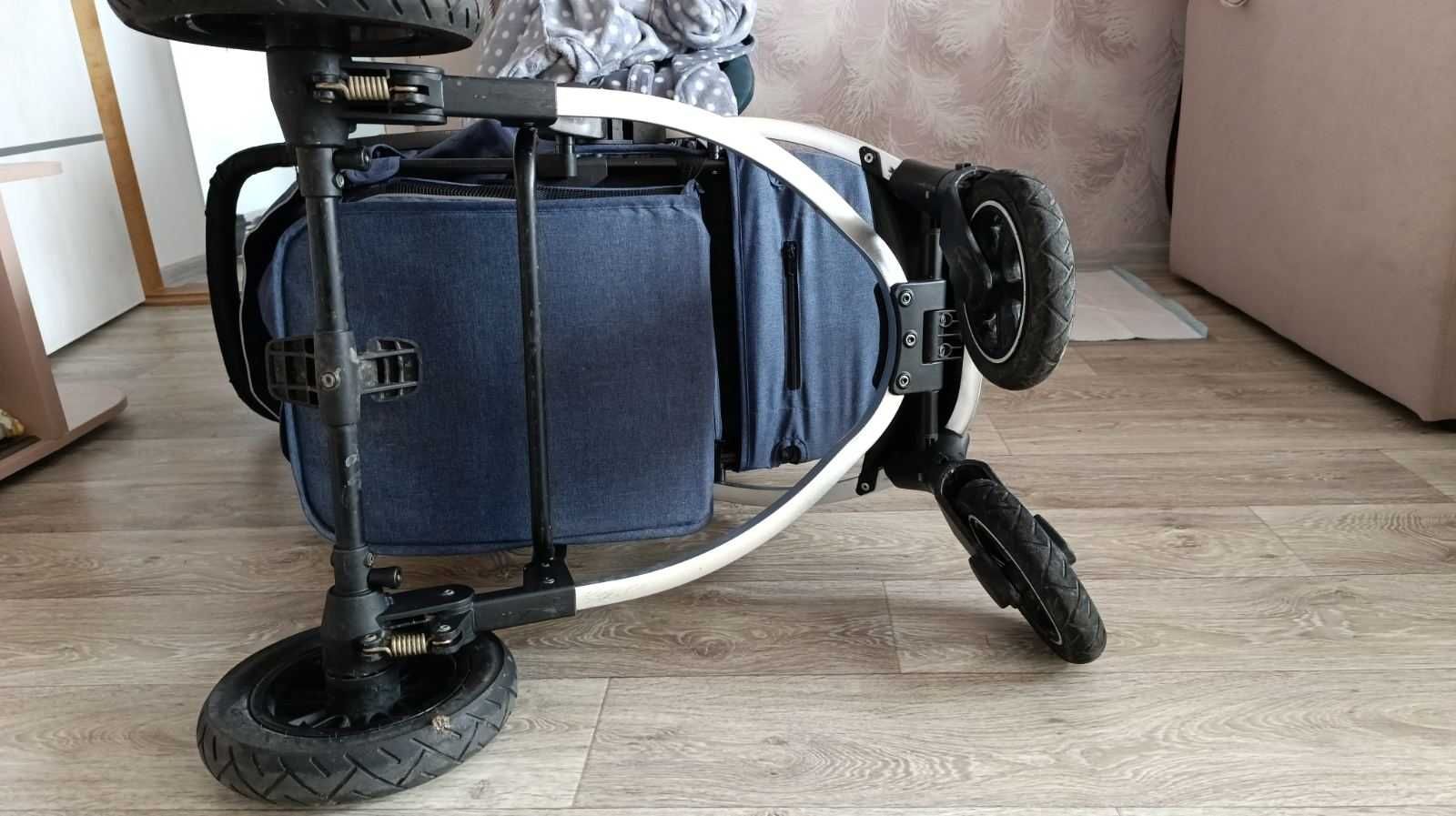 Прогулочная коляска синяя Carrello Vista Air CRL-5511 Denim Blue