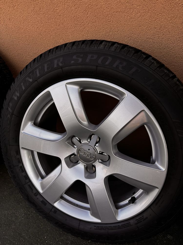 AUDI KOŁA FELGI ALUMINIOWE 8Jx17 ET39 5x112 225/55 R17 A4 A5 A6 A7 A8