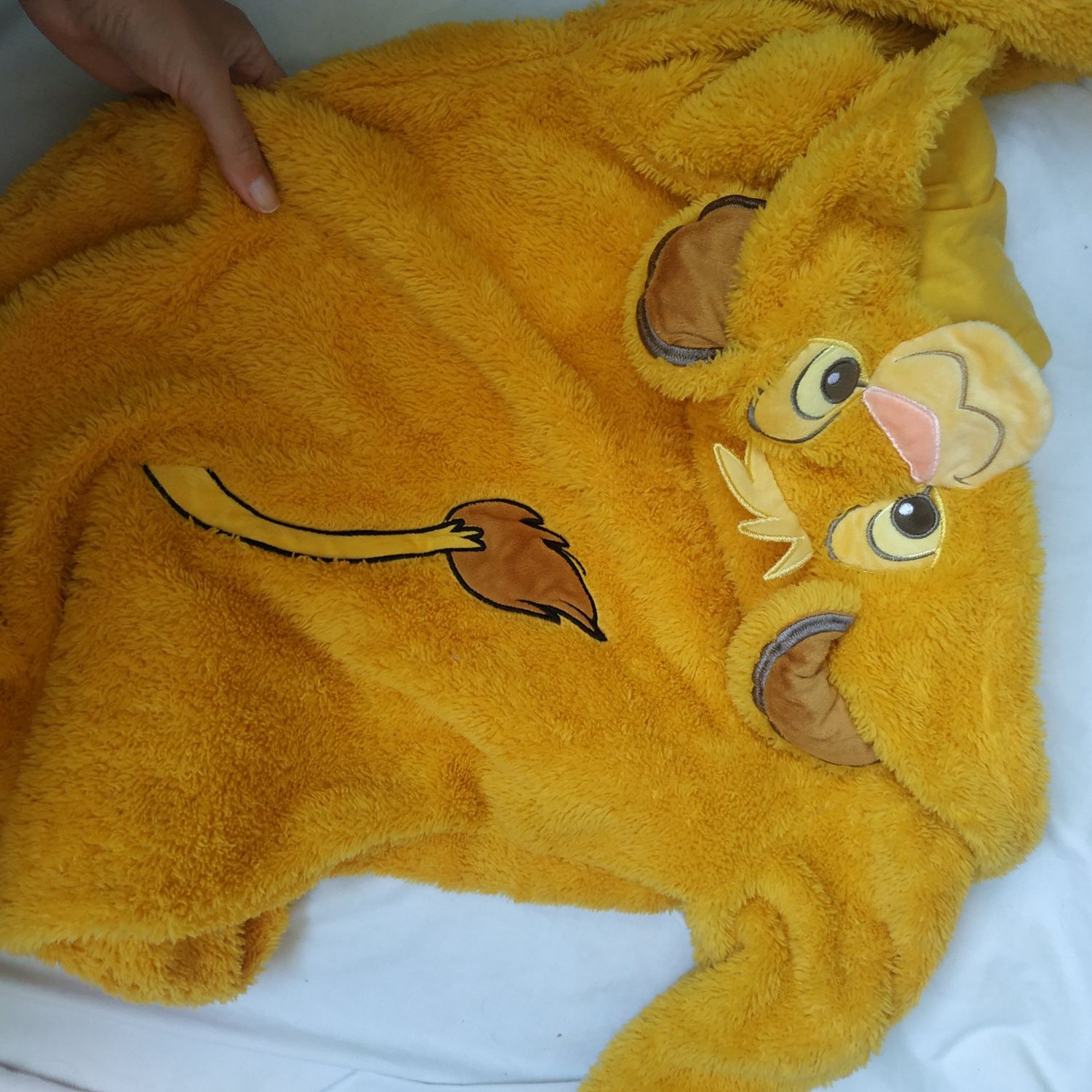 Костюм,пижама кигуруми лев Симба, король лев Дисней,5-6 лет