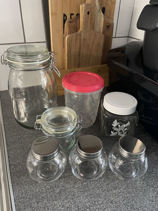 Zestaw 7 pojemników/słoików Ikea, Pepco