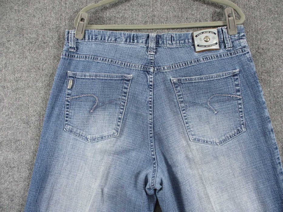 Spodnie Paco Jak Southpole Baggy Y2K Streetwear Skate Jeansy 38x30