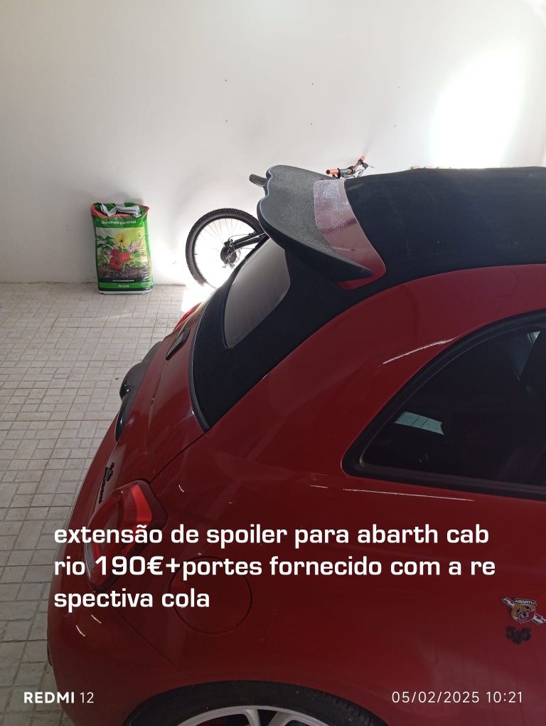 Lips Abarth material de alta qualidade entrega rápida