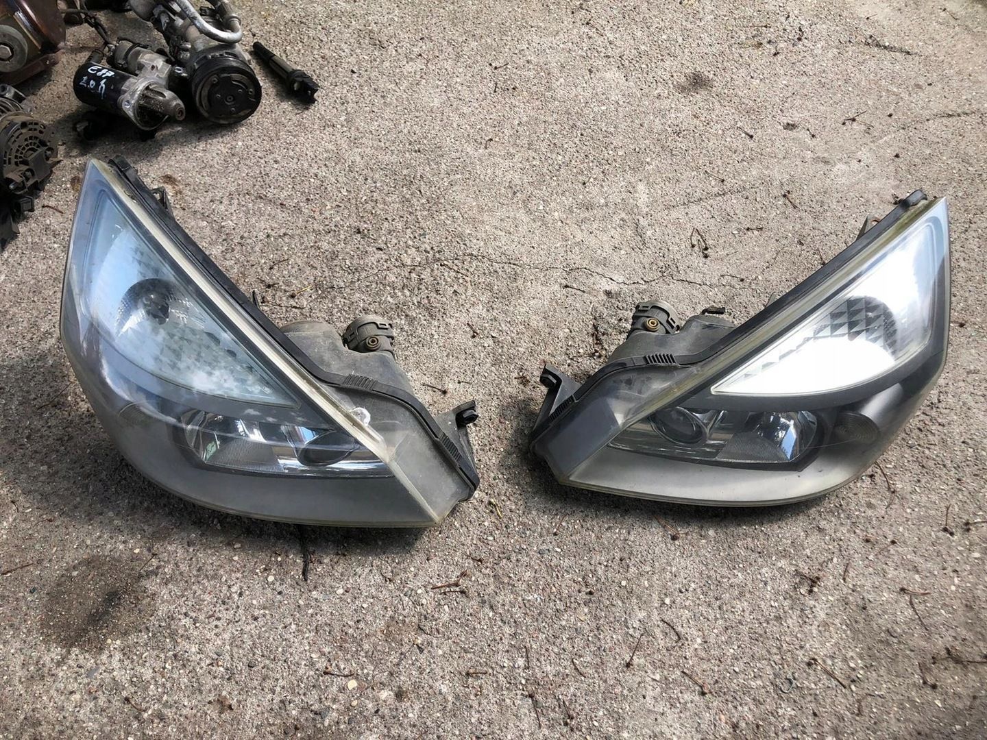 RENAULT ESPACE IV 4 LAMPY PRZÓD PRAWA LEWA XENON