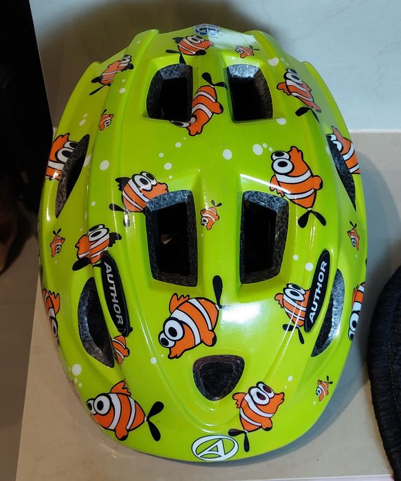 Kask dziecięcy Accent Author Mirage Rybki