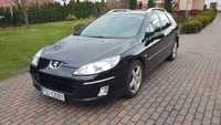 Peugeot 407 SW 2.0 HDI Pełna opcja wyposażenia.