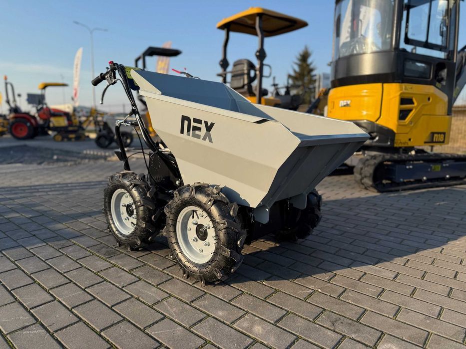 Taczka 300kg 400kg wozidło spalinowe Loncin 4,5 KM budowlane ogród 4x4