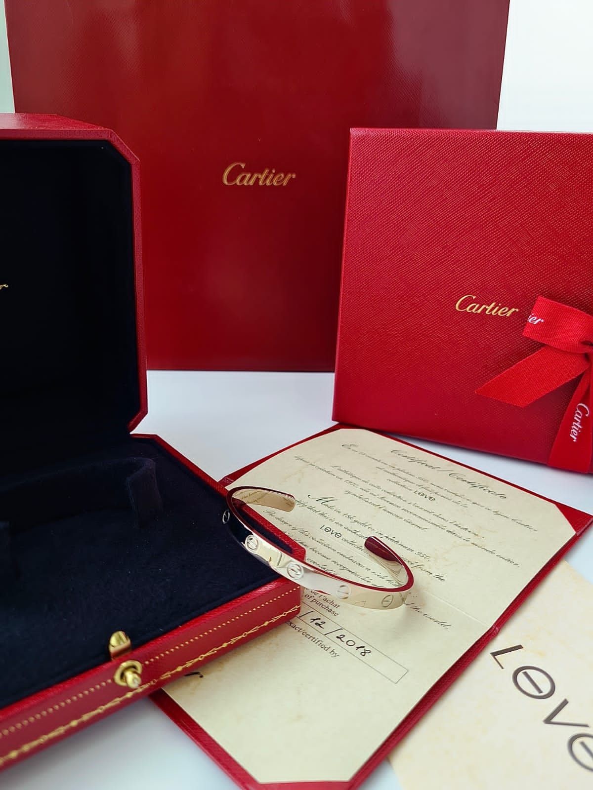 Браслет Cartier Love Cuff (original)