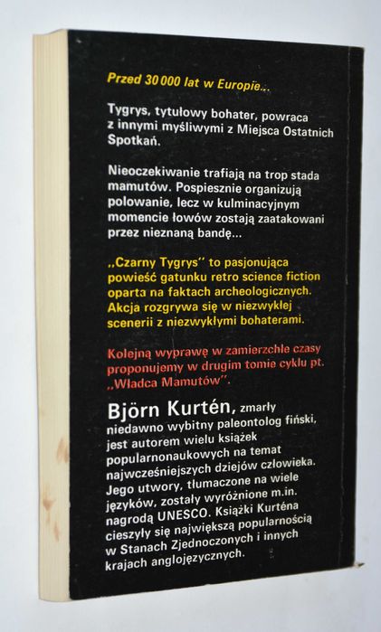 Czarny Tygrys Bjorn Kurten