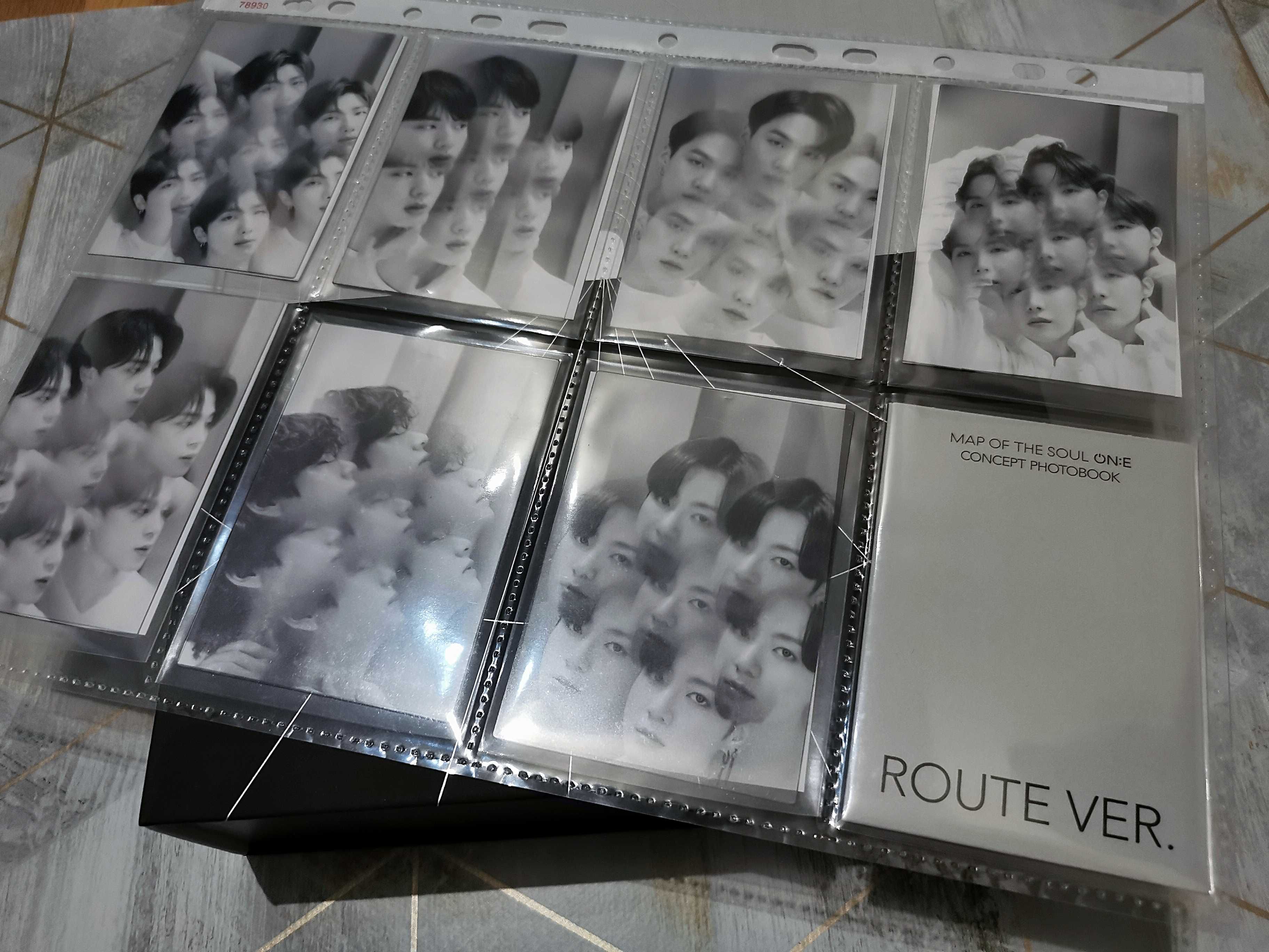 BTS - Map of the Soul ON:E concept book set (karta RM)