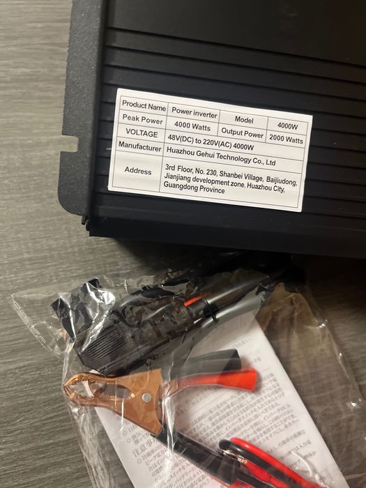 Інвертор 48 v чистий синус 4000w