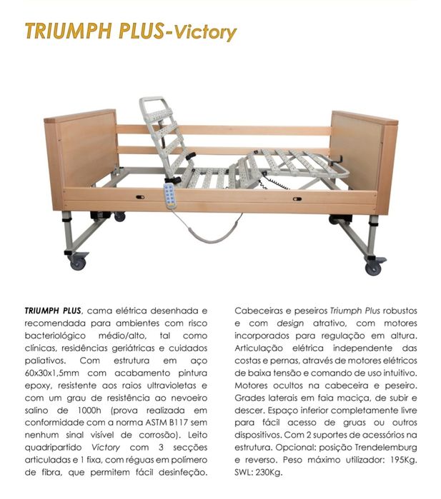 Cama articulada orto