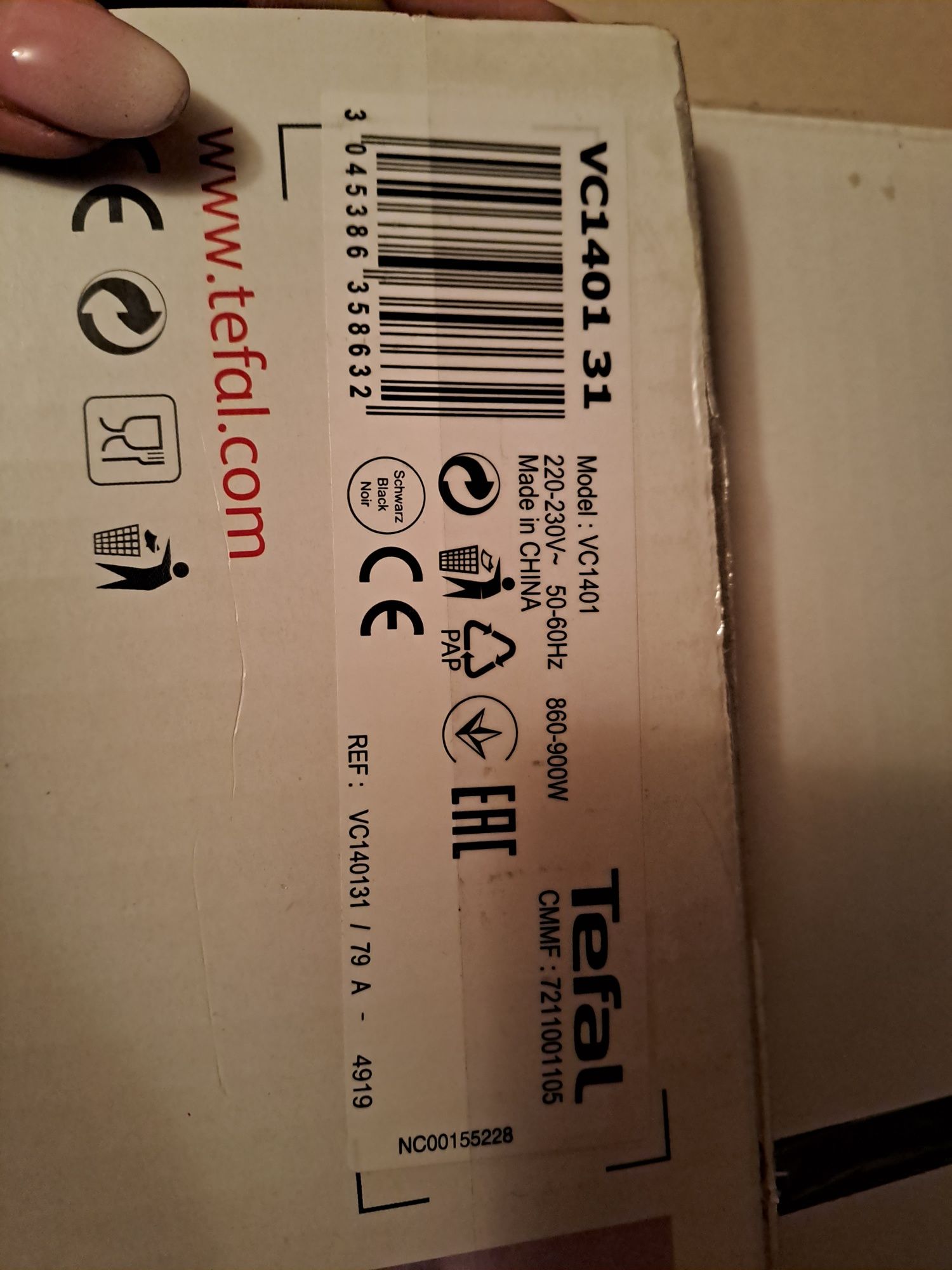 Tefal parowar nowy