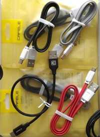 Kabelek USB Typ-C, micro USB, iPhone markowej firmy Cafele