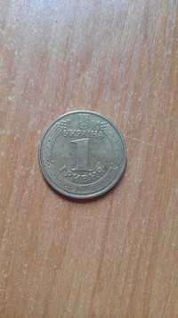 Монета 1 гривня 65років перемоги 2010рік