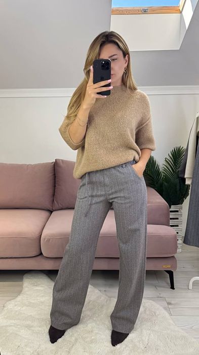 Штани вовна кашемір