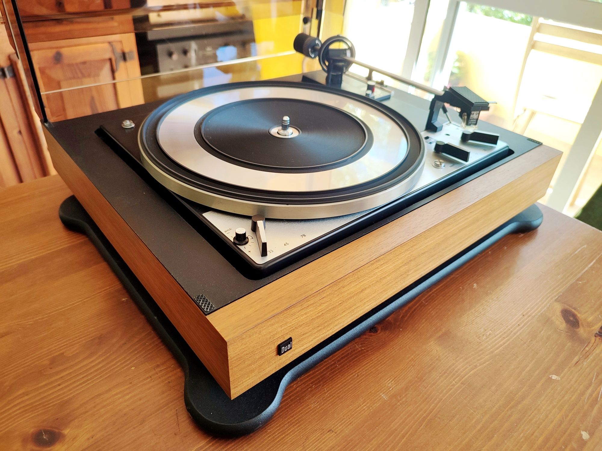 Dual 1218 + Shure M-91 Gira Discos Hi-Fi Vintage Impecável!