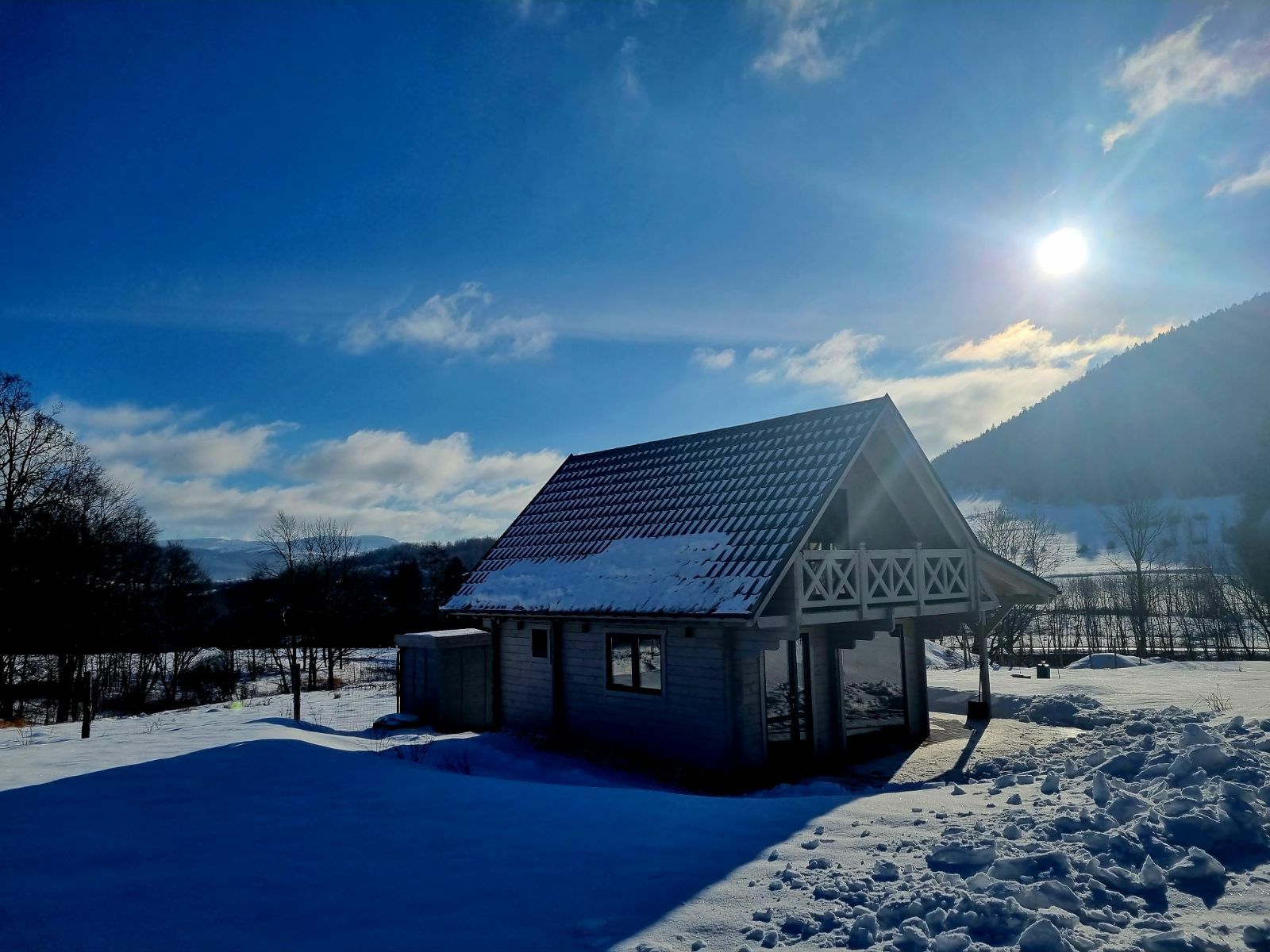 Domek z widokiem na góry, Góry Sowie, Sudety, wakacje, Głuszyca, Łom