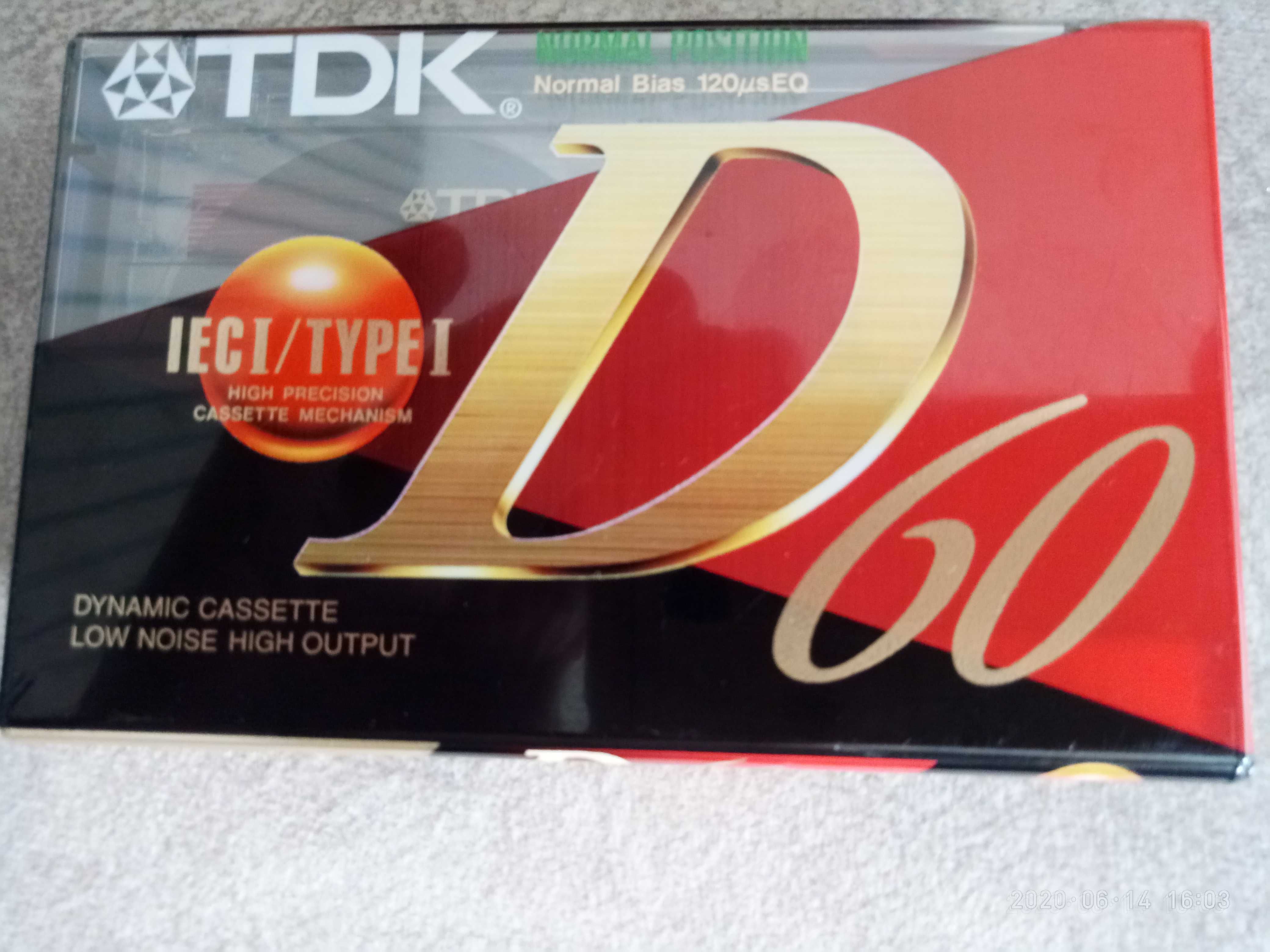 Аудио кассета TDK D60