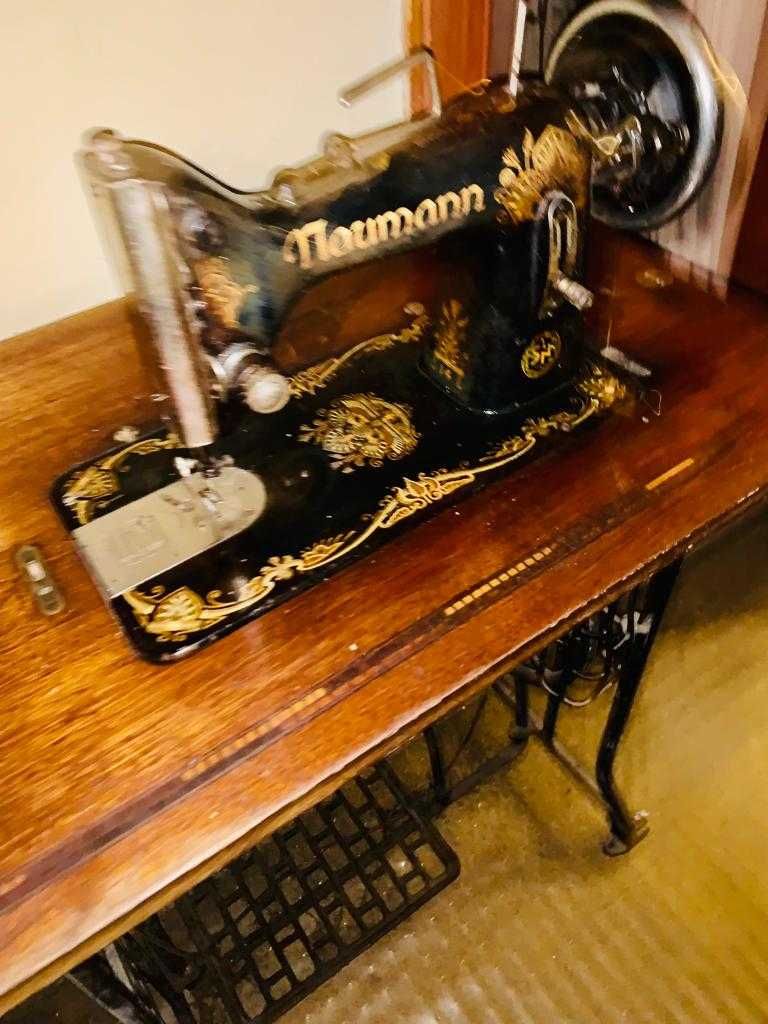 maquina de costura antiga marca naumann