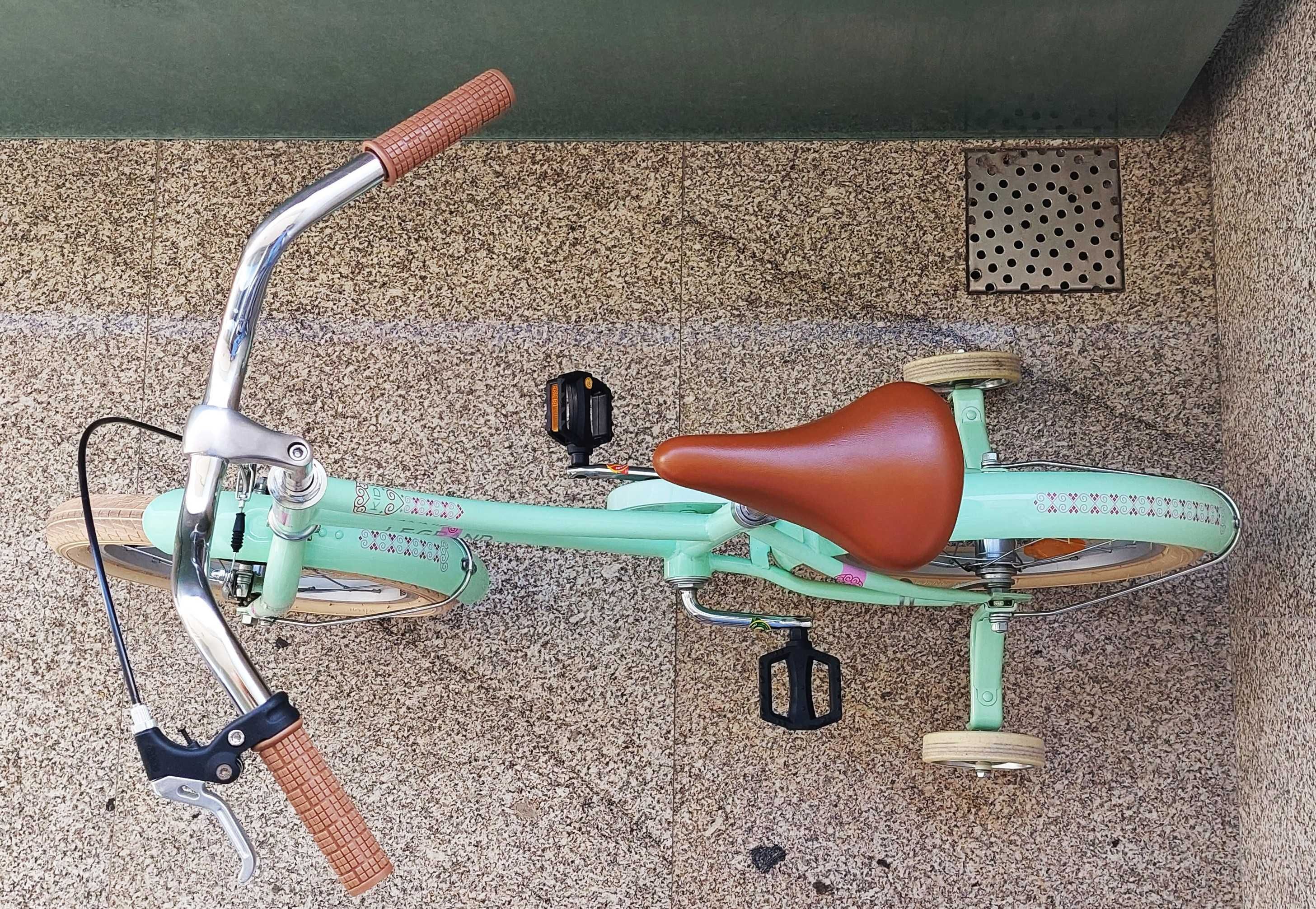 Bicicleta de criança com rodinhas LeGrand Annie 16" (COMO NOVA)