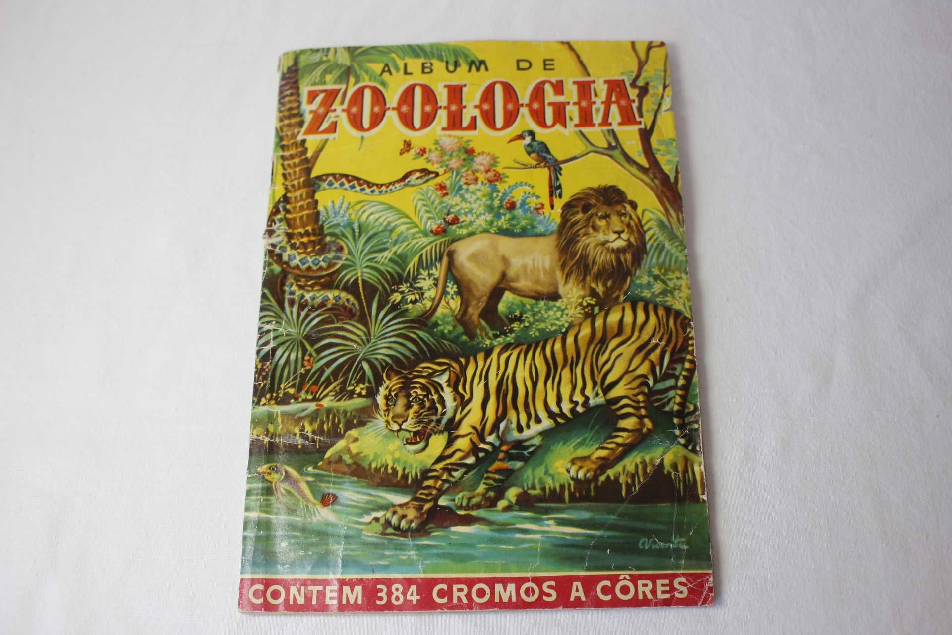 Caderneta de cromos - Album de Zoologia - Completa - Rara