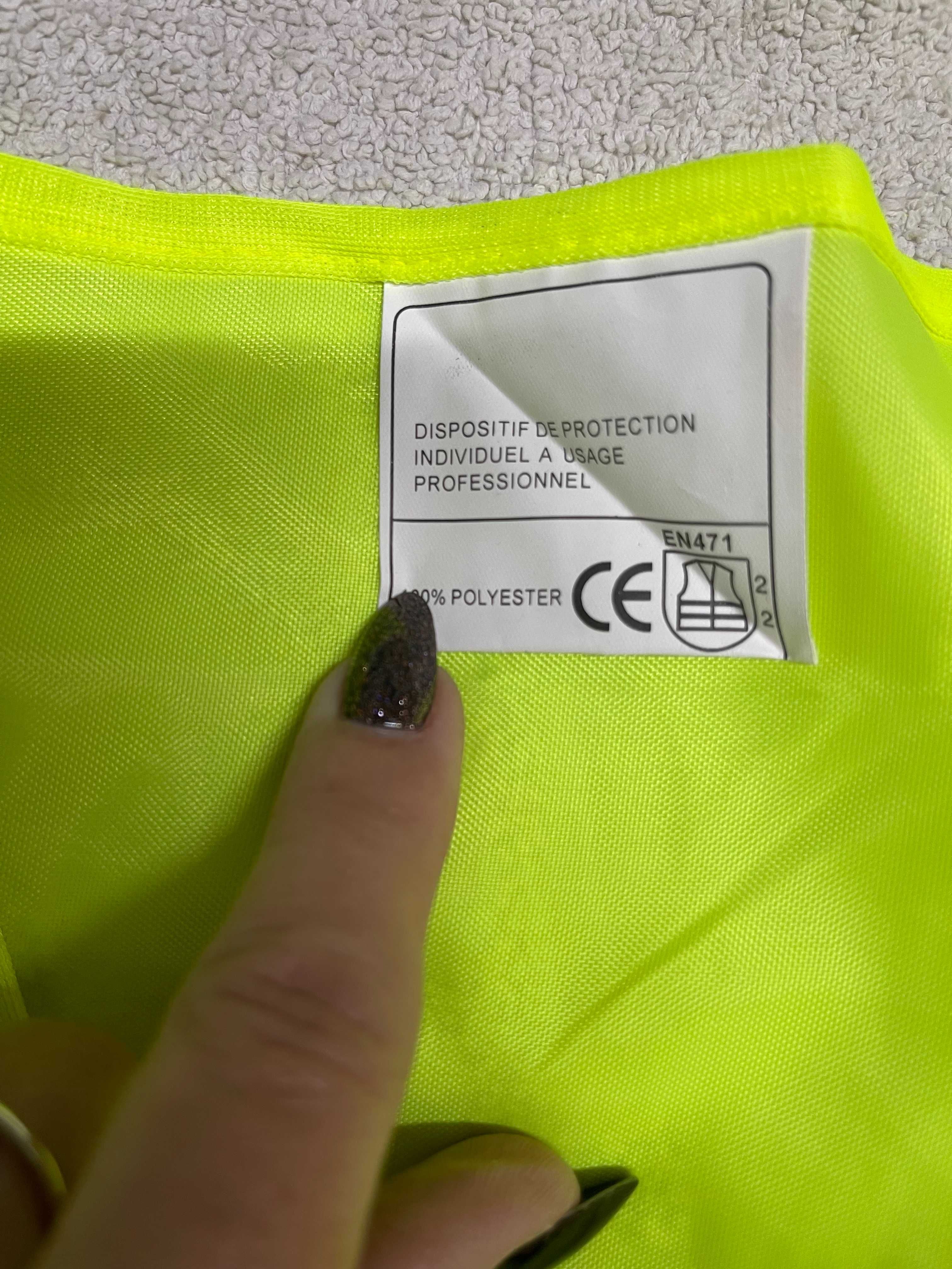 Colete de Segurança Cetop AVS Refletivo Amarelo, M-XL