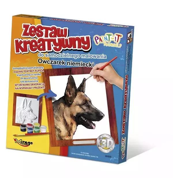 Zestaw kreatywny. Owczarek niemiecki. Mirage. Nowy Produkt