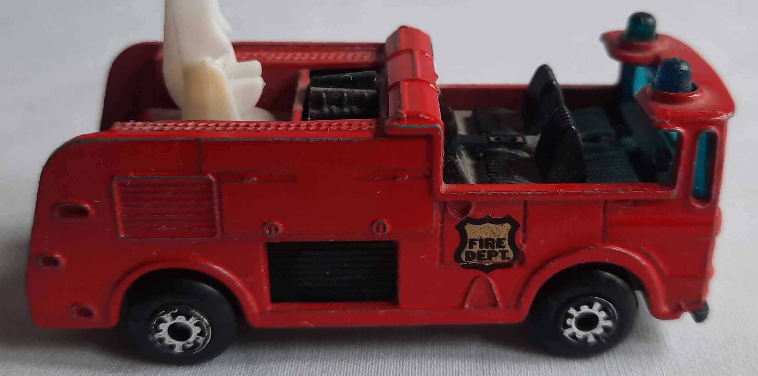 Straż Pożarna MATCHBOX Wóz Strażacki Snorkel Vintage 1981