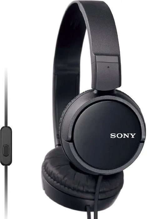 słuchawki nauszne sony mdr-zx110ap czarny 12-22khz przewodowe jakość