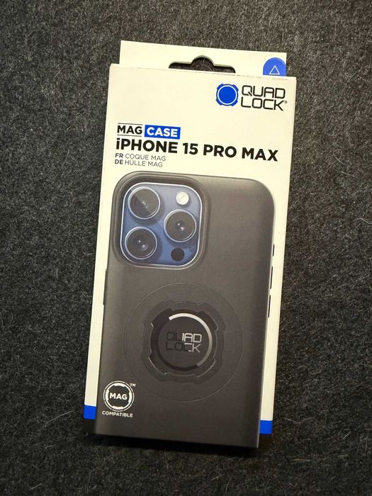 Quad Lock Mag Case iPhone 15 Pro Max - NOVA na caixa