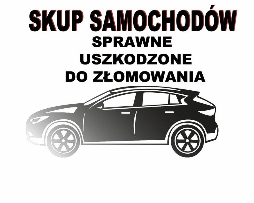 Skup aut wszystkich marek, złomowanie, bez opłat, nie jeżdżące