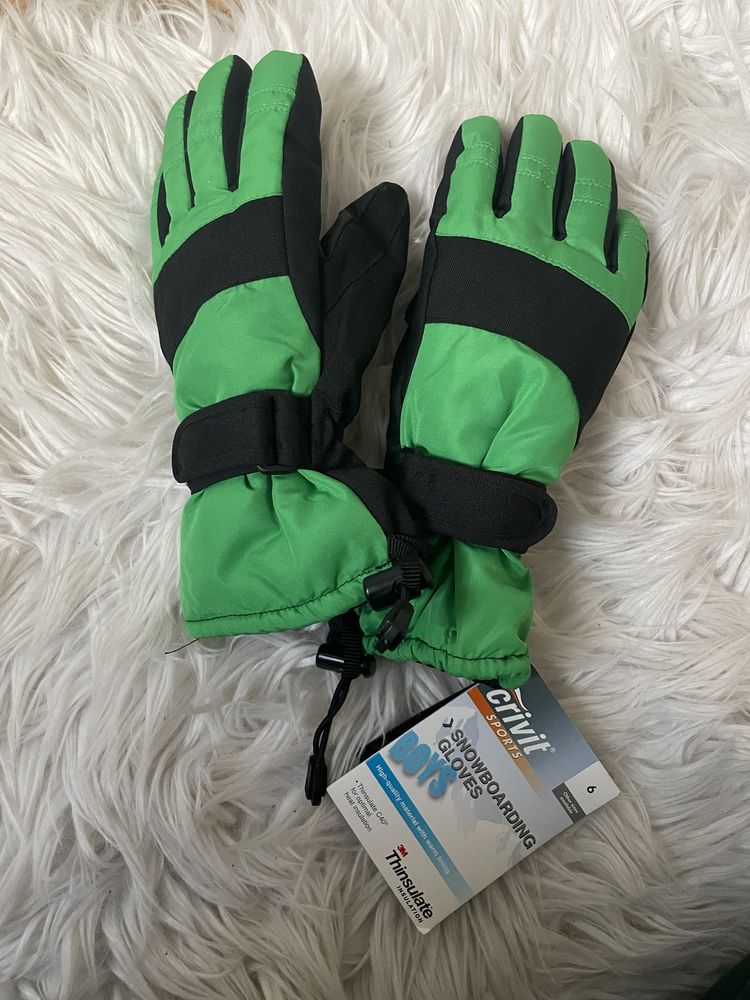 Rękawice snowboardowe dla chlopca Thinsulate 3M