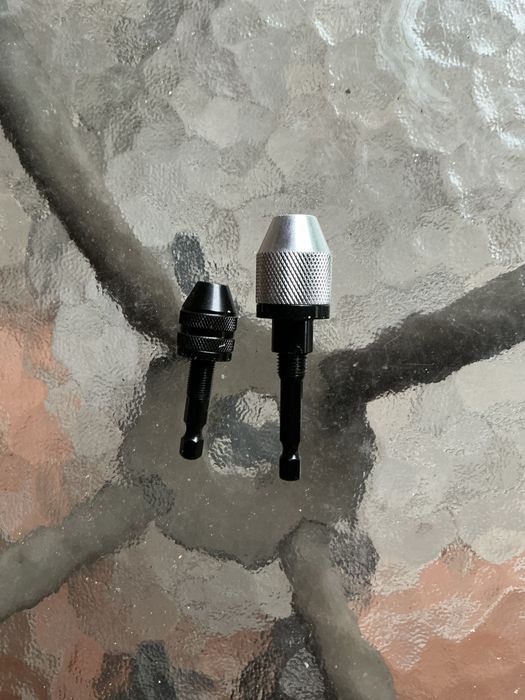 Набор 2шт перехідника шуруповерт дрель 1/4 на сверлильний патрон до6мм