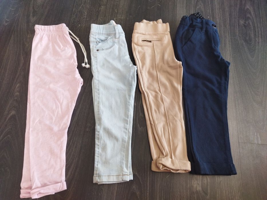 Leggings e calças tam 2/3 e 3/4