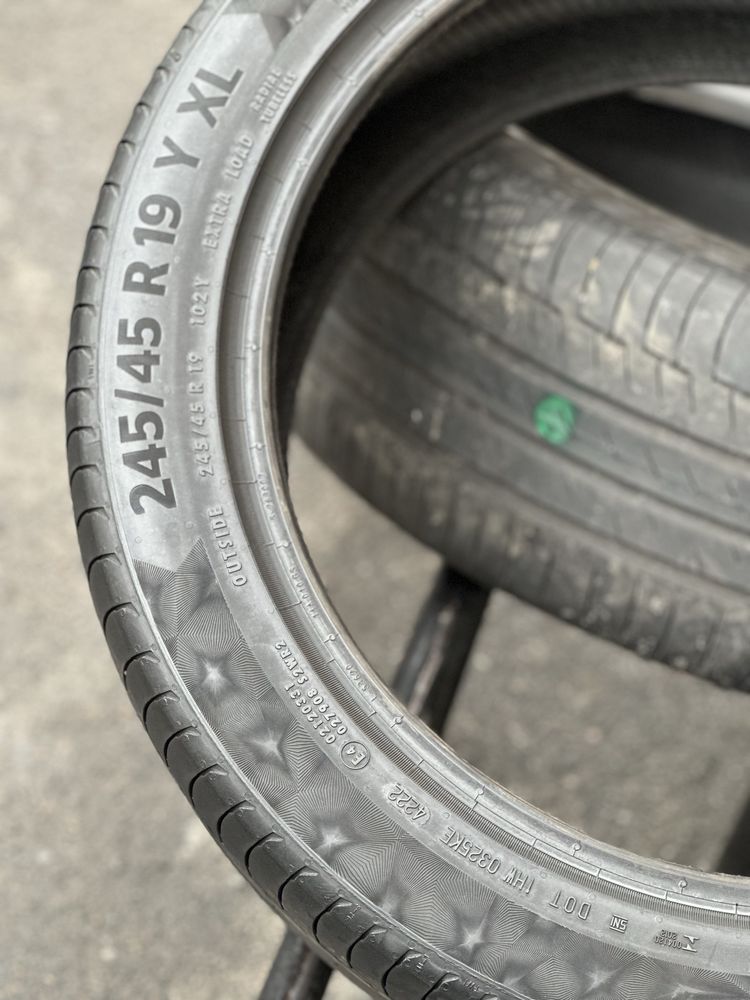 Continental PremiumContact6 245/45 r19 2022 рік 5.4мм